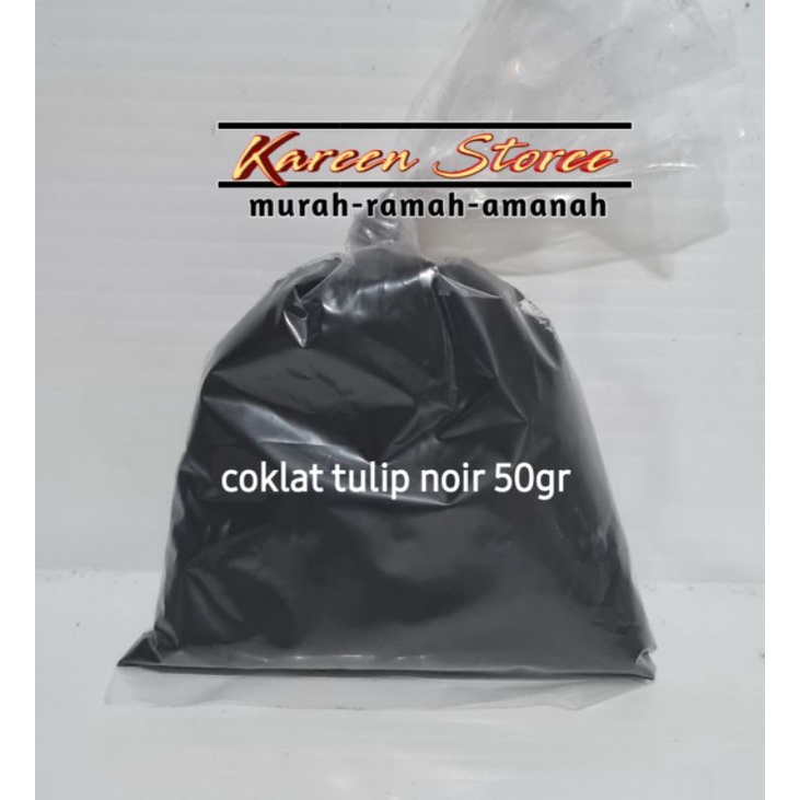 

Coklat Tulip Noir 50gr