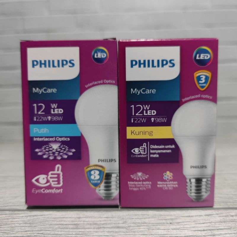 Philips Led Mycare 12w Lampu Led Philips 12 W