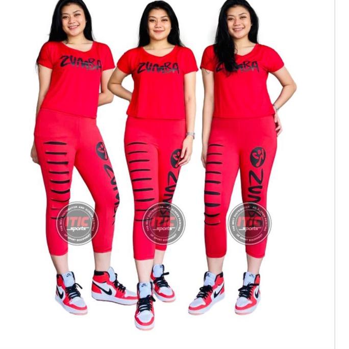 ❅ SETELAN ZUMBA/ SETELAN SENAM/ BAJU SPORT/ BAJU SPORT WANITA ֍