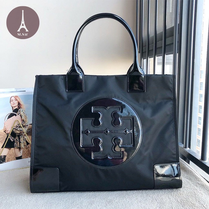 Tory Burch Ella Tote Bag Black