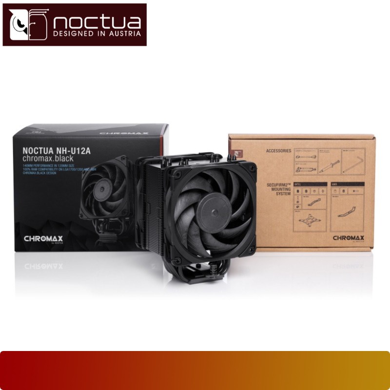 NOCTUA NH-U12A CHROMAX BLACK