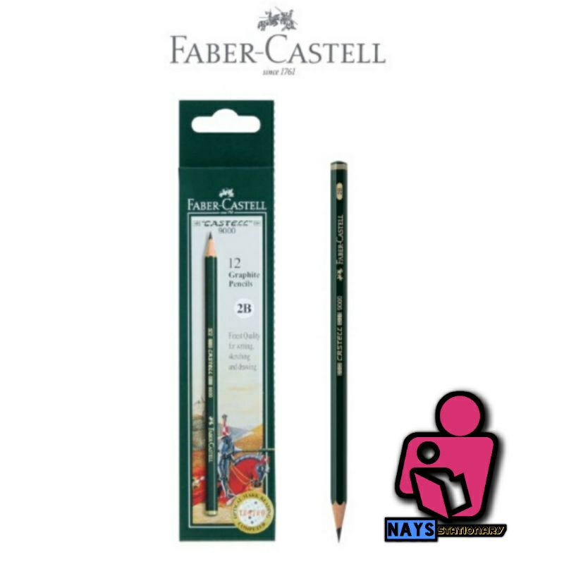 

Pensil Faber Castell 2B