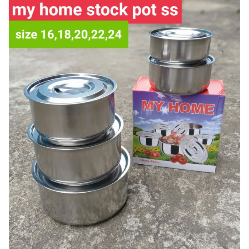 My home stock pot. Panci beranak my home