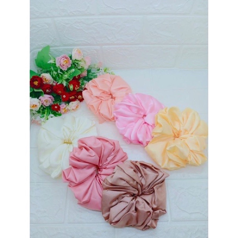 IKAT RAMBUT SCRUNCHIE KOREA WANITA