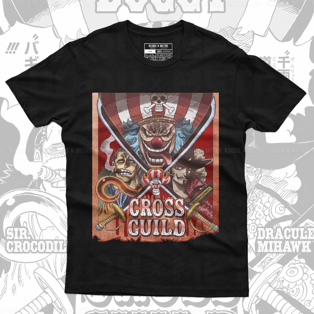 Kaos Cross Guild Anime Manga One Piece Premium Unisex