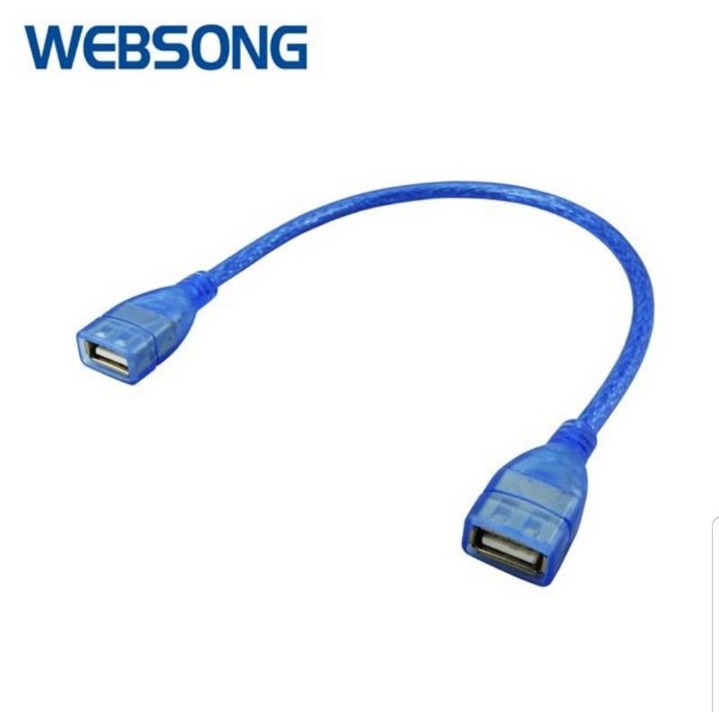 Kabel USB A Female to USB A Female 30CM High Quality WEBSONG