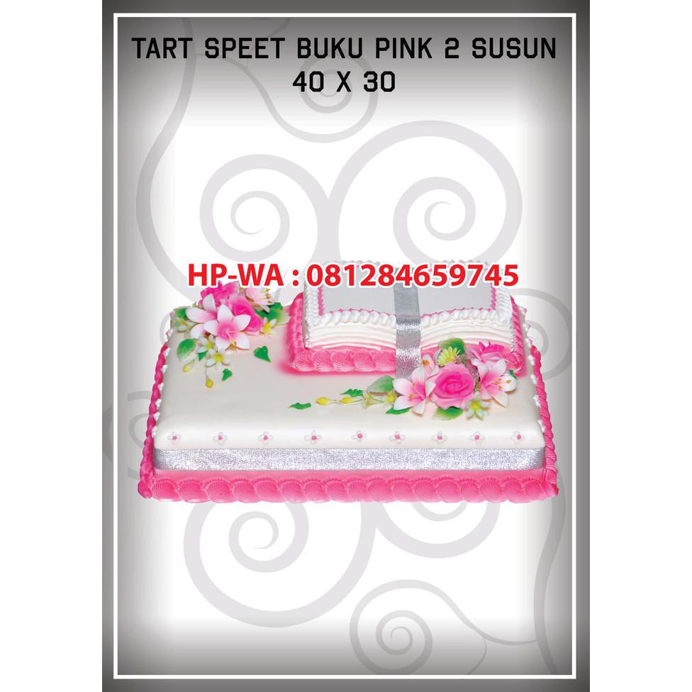 KUE ULANG TAHUN KUE ULTAH TART SPEED PINK 40X30 CM Shopee Indonesia