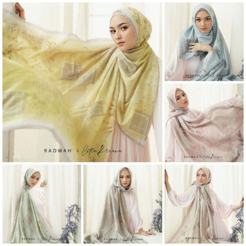 Premium Scarf Radwah x Citra Kirana