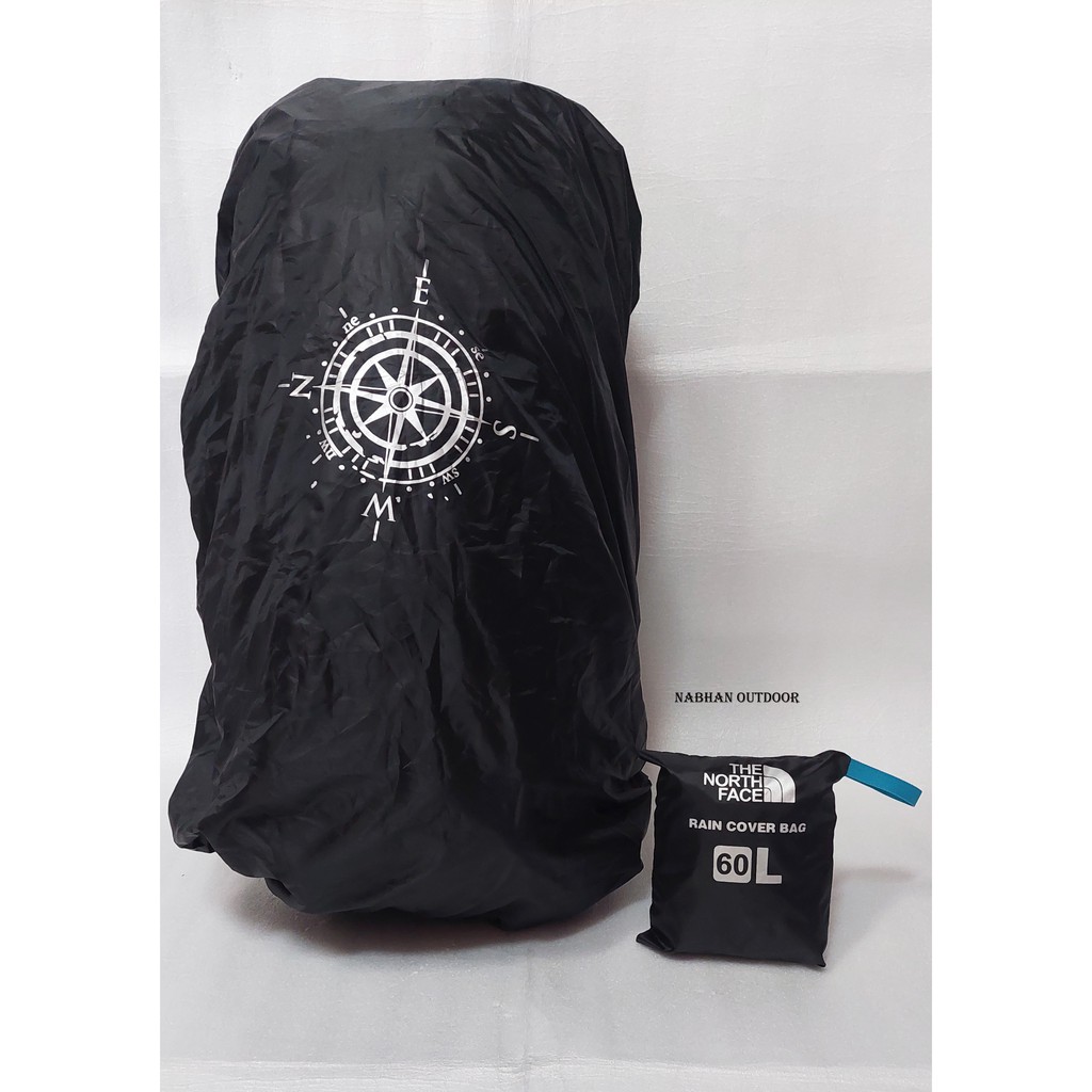 Rain Cover Coverbag Jas Hujan Tas Bahan Parasit 60 Liter