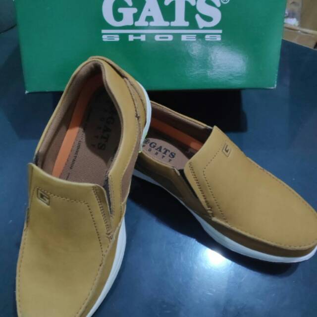 Sepatu Kulit Pria Merk Gats