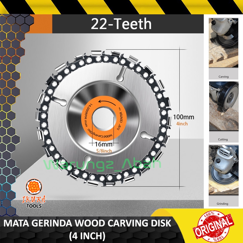 MATA GERGAJI GERINDA GURINDA MULTIFUNGSI CHAINSAW PLATE ANGLE GRINDER PAHAT GERGAJI UKIR POTONG KAYU