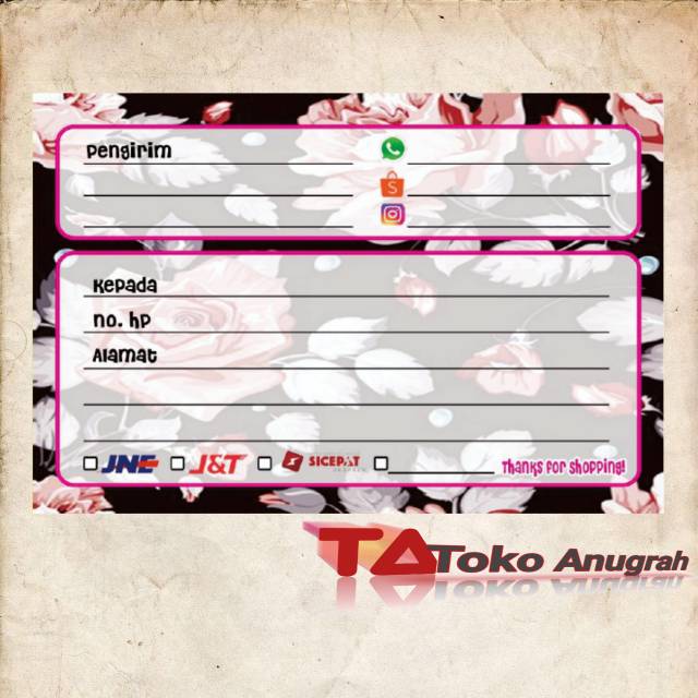 

STIKER PENGIRIMAN / STIKER PENGIRIMAN ONLINE SHOP / STIKER PENGIRIMAN MURAH / STIKER OLSHOP.