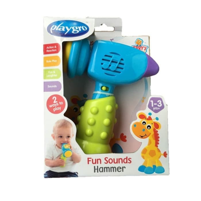 Playgro Jc Fun Sounds Hammer 12m+