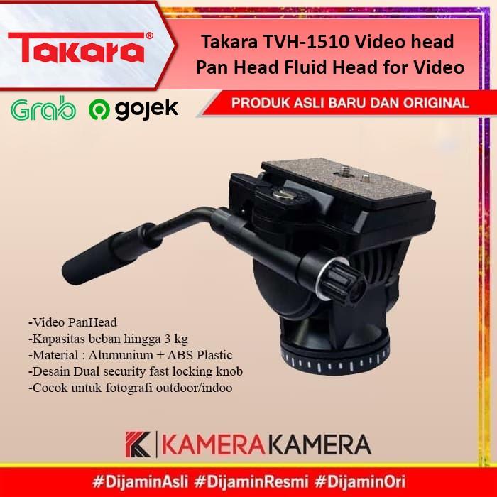 Tripod / Tripod Head Takara Tvh-1510 Video Head Pan Head Fluid Head For Video