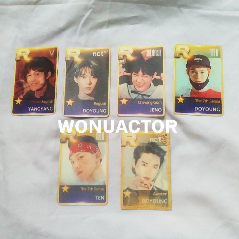 nct lenticular photocard by nct lenticular (unofficial)