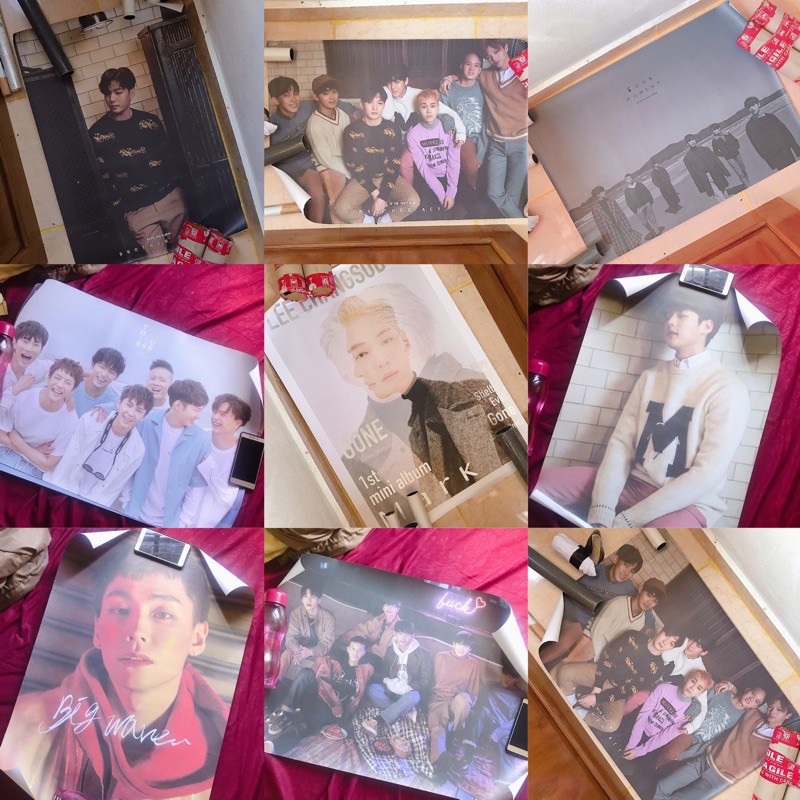 BTOB OFFICIAL POSTER THIS IS US BIG WAVE HOUR MOMENT BROTHER ACT ILHOON CHANGSUB GONE