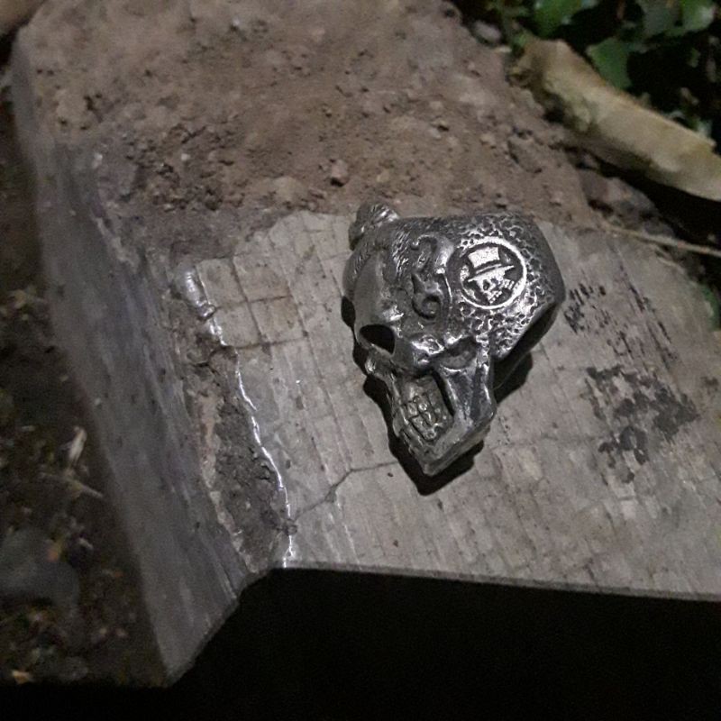 RING SKULL KAMANDAKA FOURSPEED SIZE 6