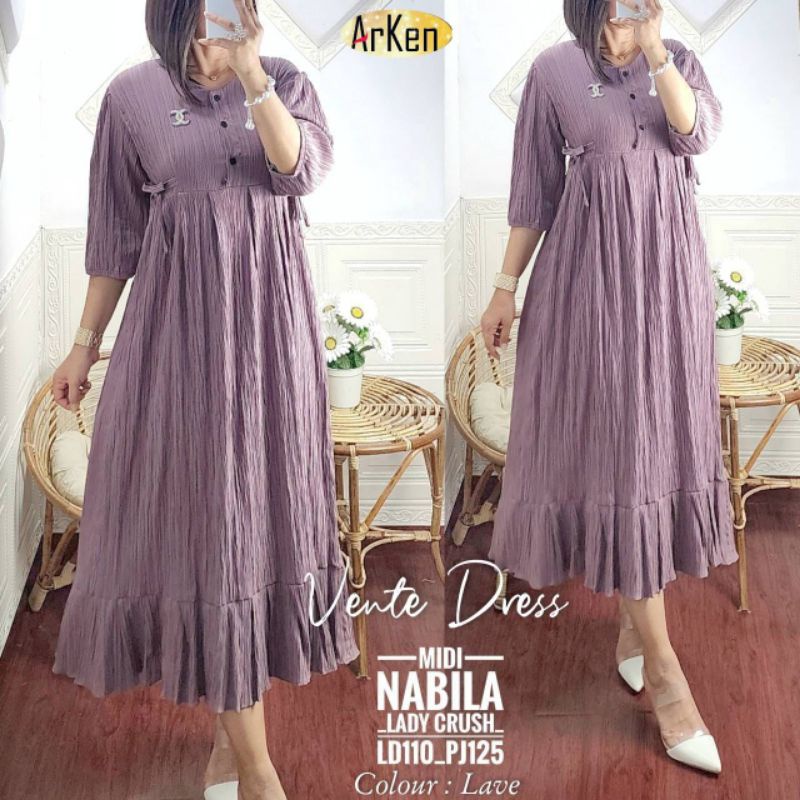 [READY BARU] BONIA • LOVIA • DINDA BY SHOFIYA DRESS KEKINIAN LD 110 PJ 120