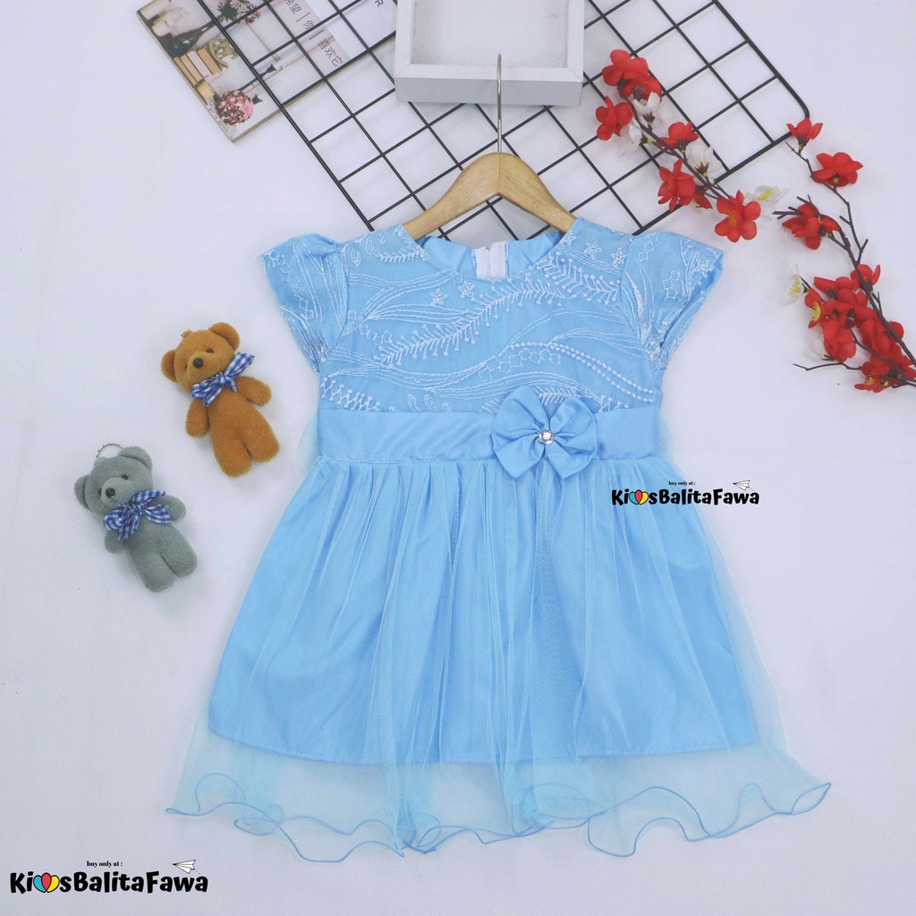 Gaun Bella Uk 2-3 tahun / Dress  Branded Import Balita Perempuan Murah Baju Anak Cewek Gaun Pesta