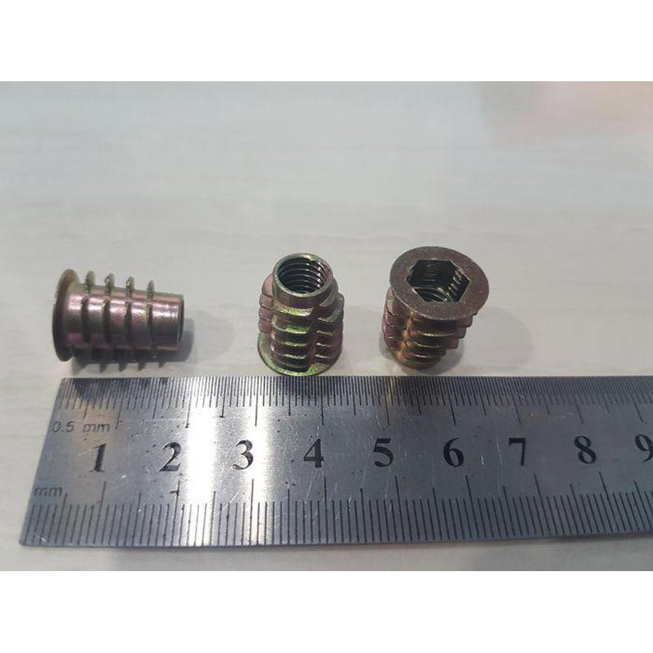 Mur Nanas 8mm Mur Tanam Kayu Pasangan Baut Knockdown Furniture 8 mm