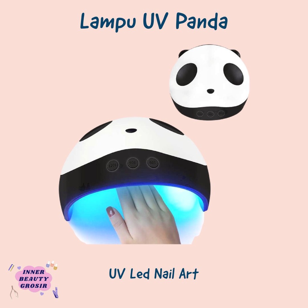 Lampu UV Panda Led Nail Art / Pengering Kutek Gel Panda