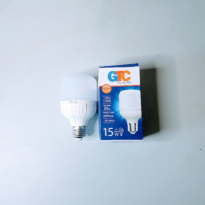 LED Tabung GTC 15 Watt Murah @100 Pcs (Lampu)
