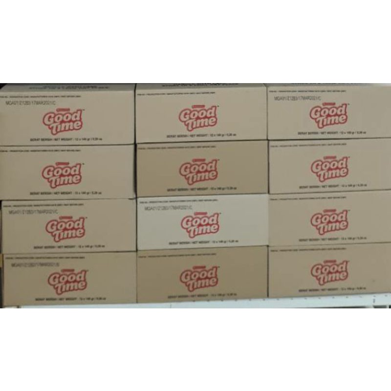 

Good time kaleng 149 gram isi 12 pcs