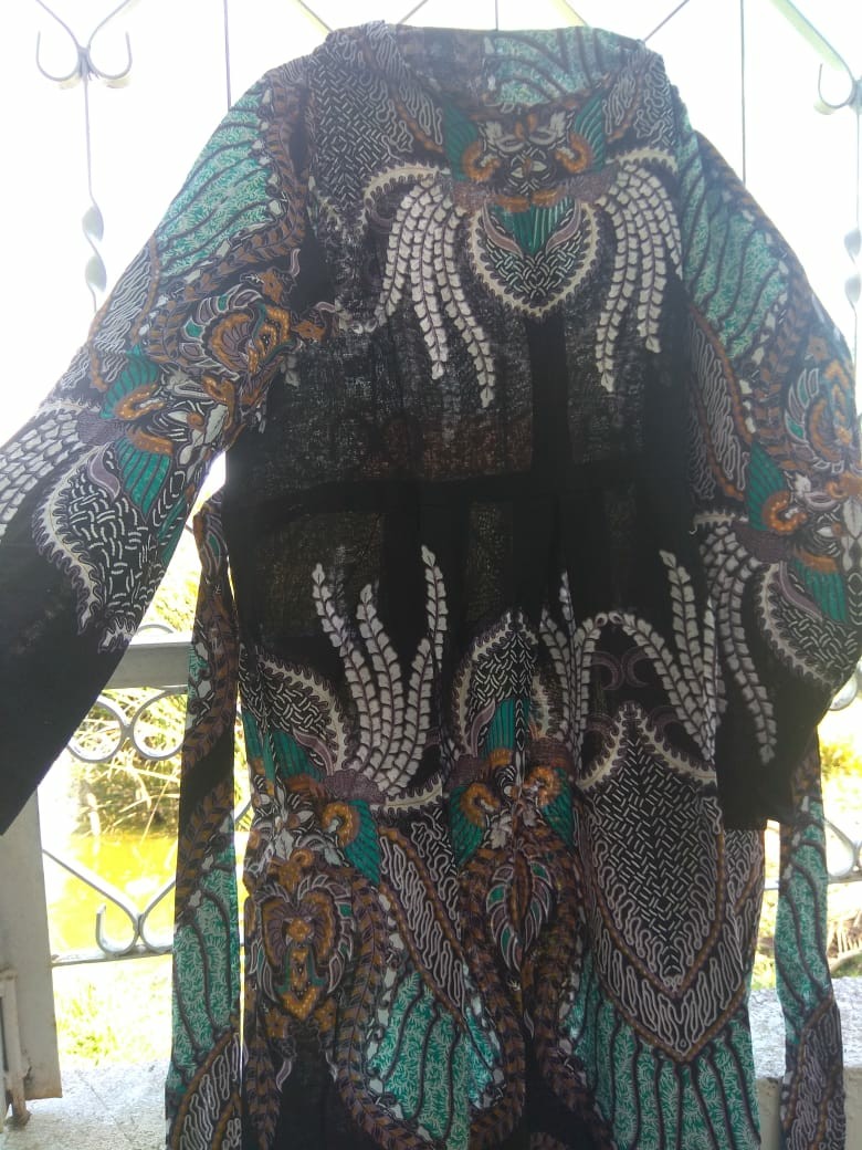 Gamis Batik Wanita Motif Terbaru