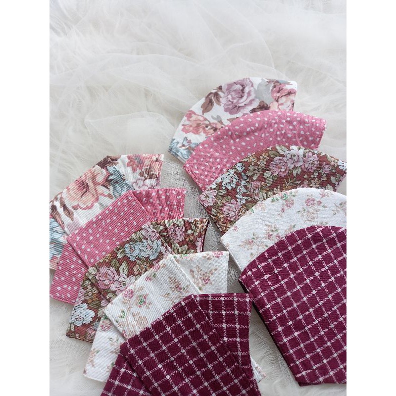 Masker Kain 3 lapis/masker kain duckbill/masker kain/masker kain