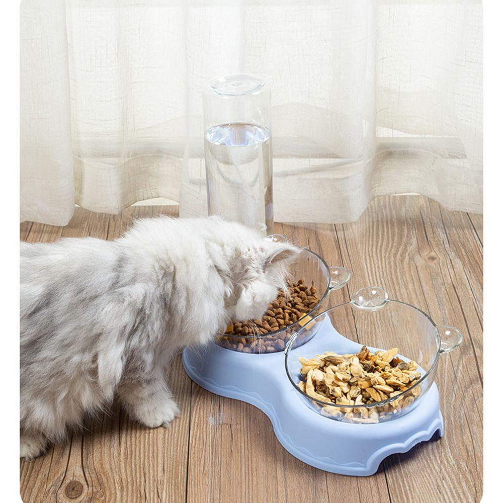 Solighter 3in1 Bowl For Pet New Dry Wet Depart No-Spill Botol Minum Otomatis