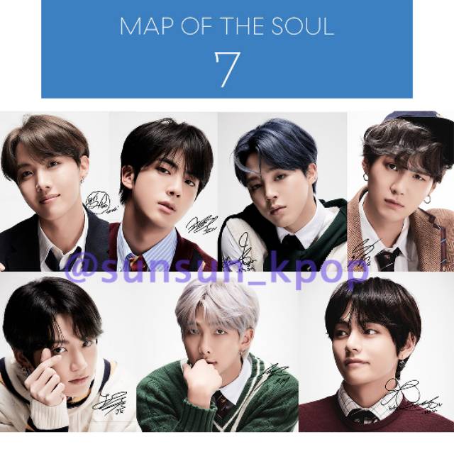 Poster BTS Map of The Soul: 7