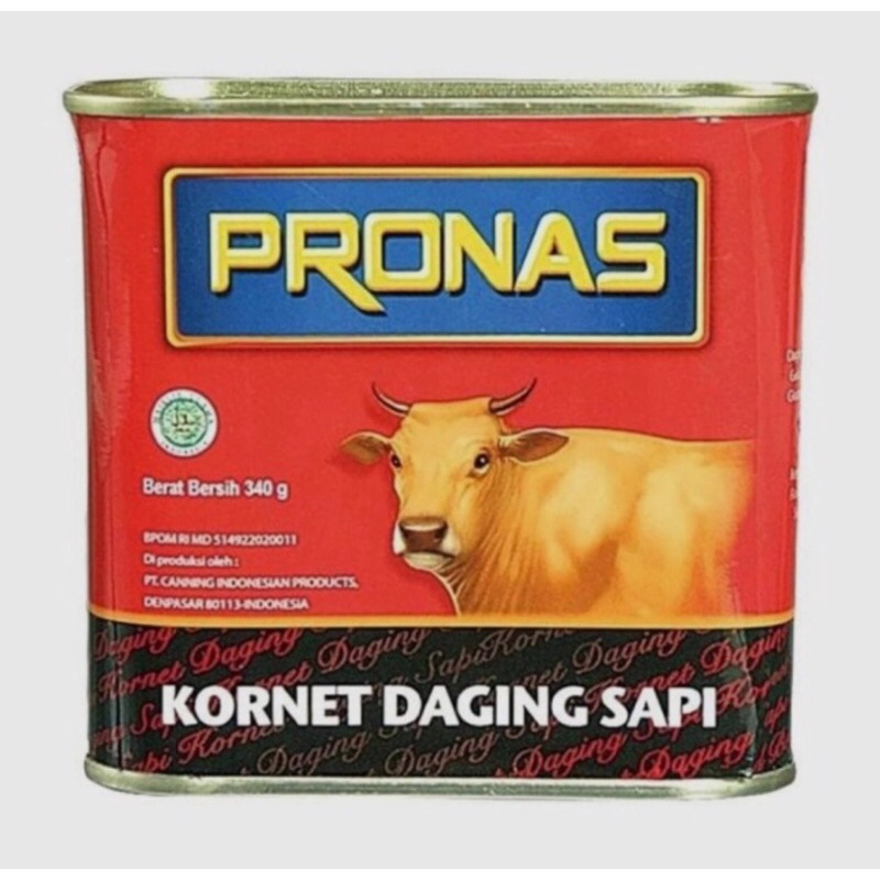 

Pronas Corned Beef 340gr Kornet Daging Sapi
