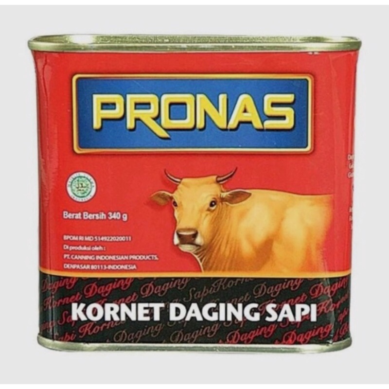 Pronas Corned Beef 340gr Kornet Daging Sapi