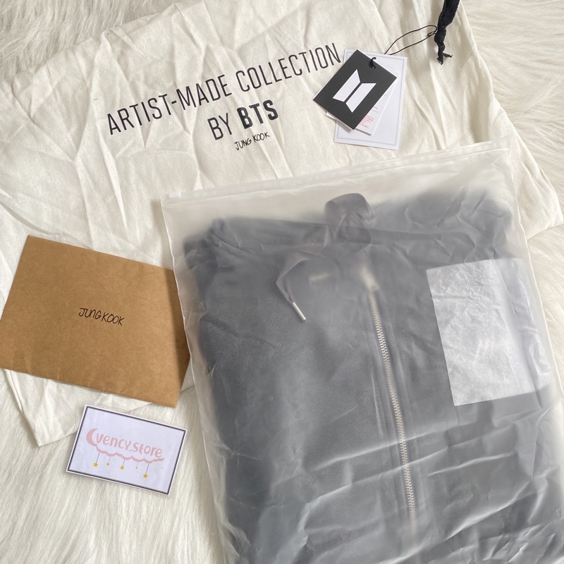 [READY STOCK] BATCH 1 BY BTS ARMYST ZIP UP HOODIE MERCHANDISE MAKING LOG JUNGKOOK JK BTS