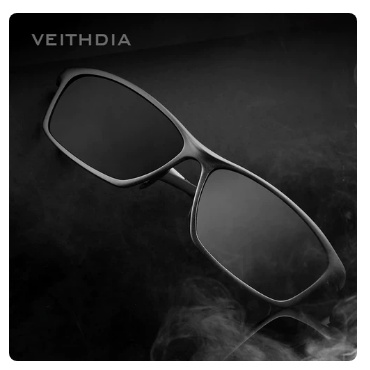 VEITHDIA 6520 Kacamata Hitam Wanita Cat Eye Polarisasi Aluminium Sport