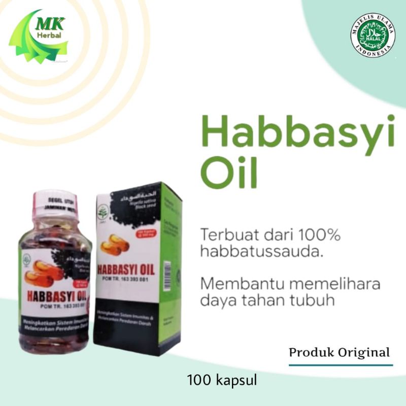 

Habbasyi Oil Minyak Habbatussauda 100 kapsul