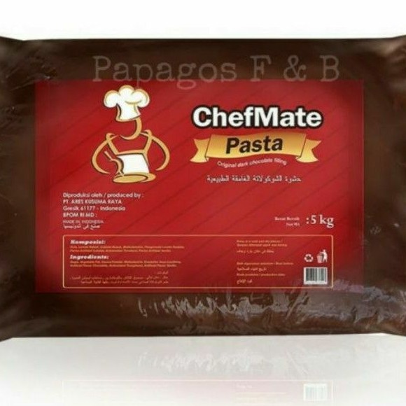 

Selai Coklat / Chefmate Dark Choco Pasta Filling repck 500 gr / gram
