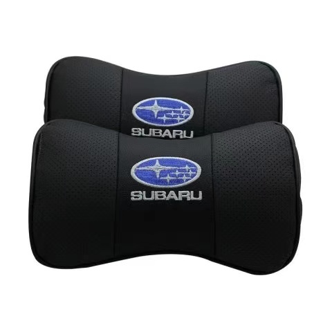 G-club Bantal Sandaran Kepala Jok Mobil universal Bahan Kulit breathable Untuk Subaru