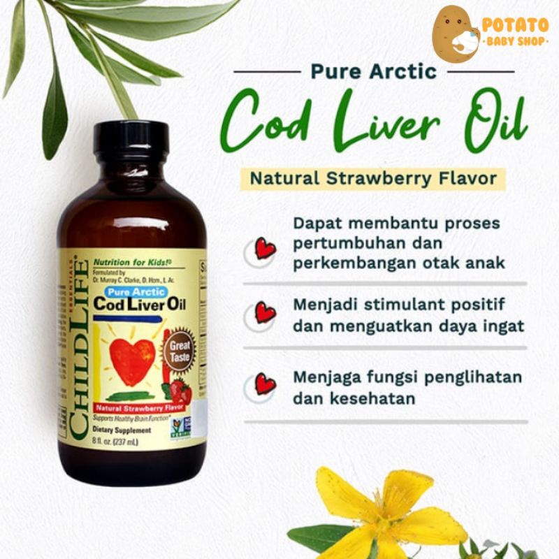 Childlife Pure Arctic Cod Liver Oil