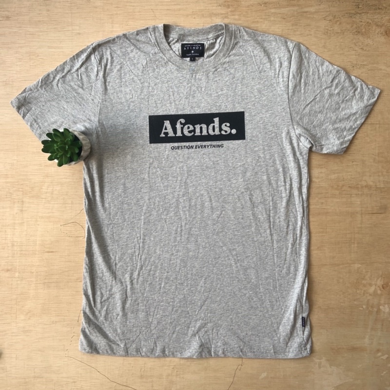 AFENDS baju kaos abu NEW ORIGINAL 100% SALE