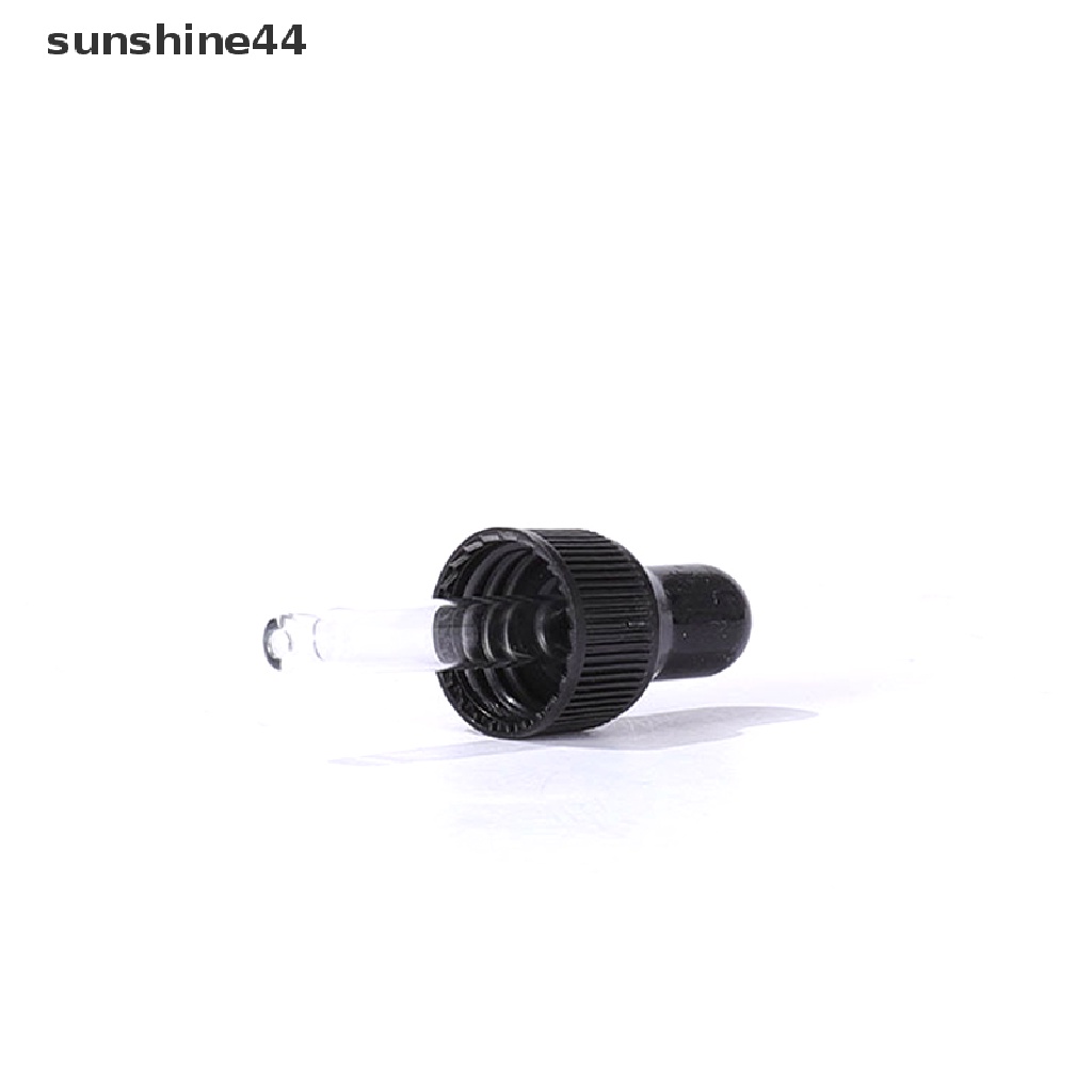 Sunshine 10pcs Botol Kaca Amber Kosong 1 / 2 / 3 / 5ml Untuk Travel