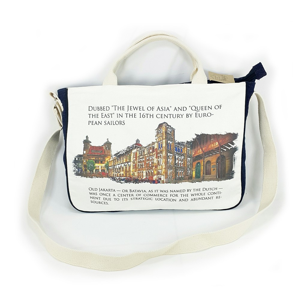 Tas leptop oleh oleh souvenir jakarta