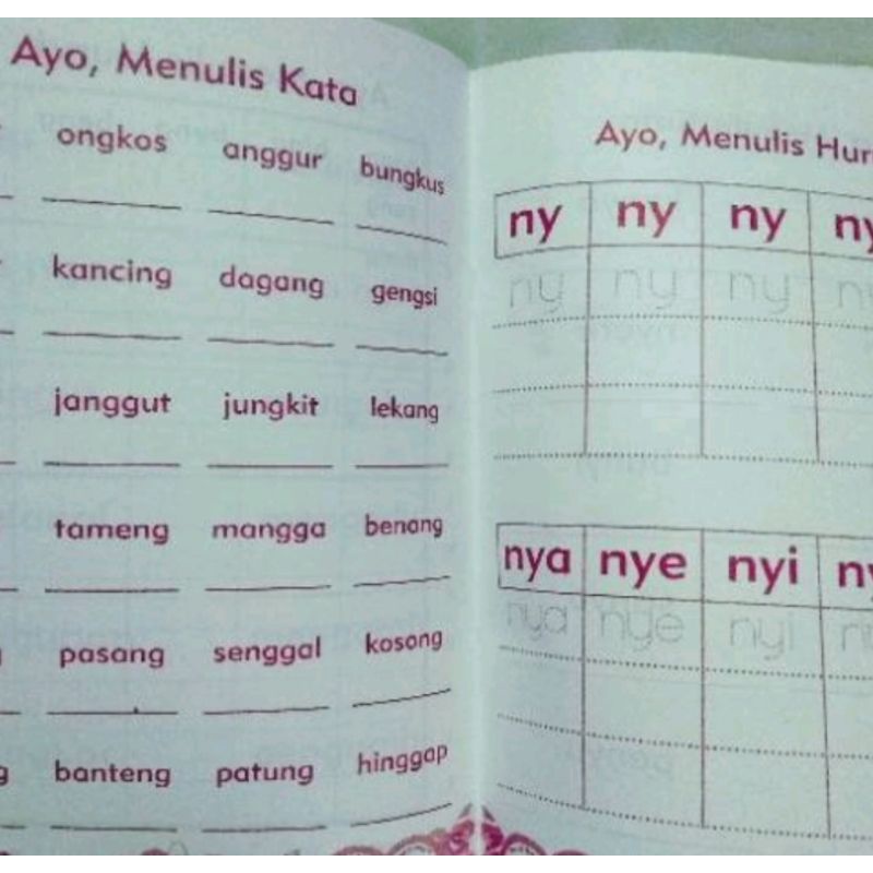 ORI buku lancar Dan pintar calistung untuk anak usia dini penerbit bintang Indonesia