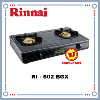 Rinnai Ri-602BGX - Kompor Gas 2 Tungku |Rinnai RI602BGX