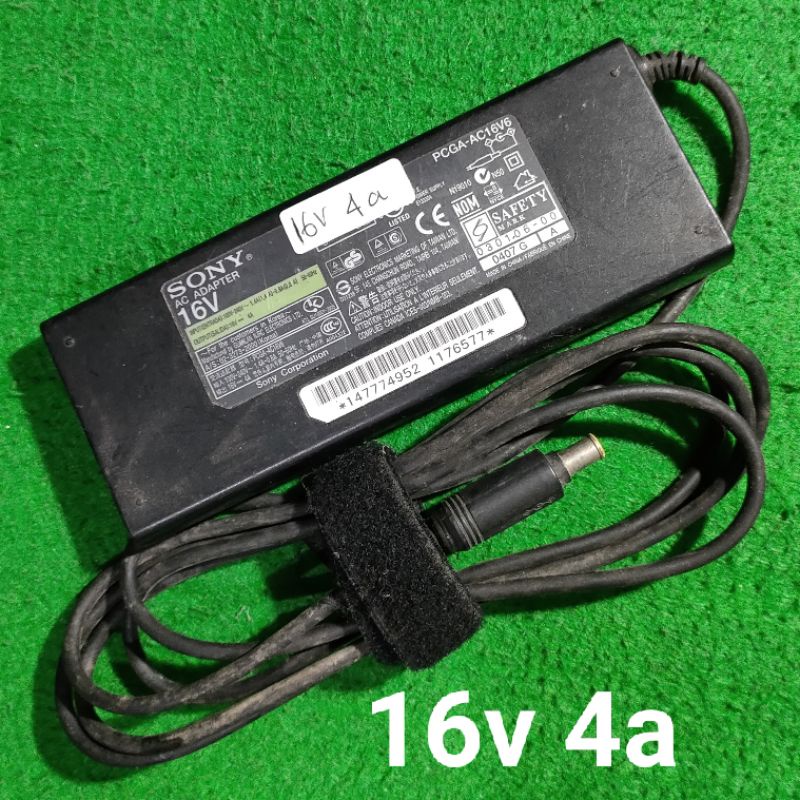 charger sony vaio 16v 4a original