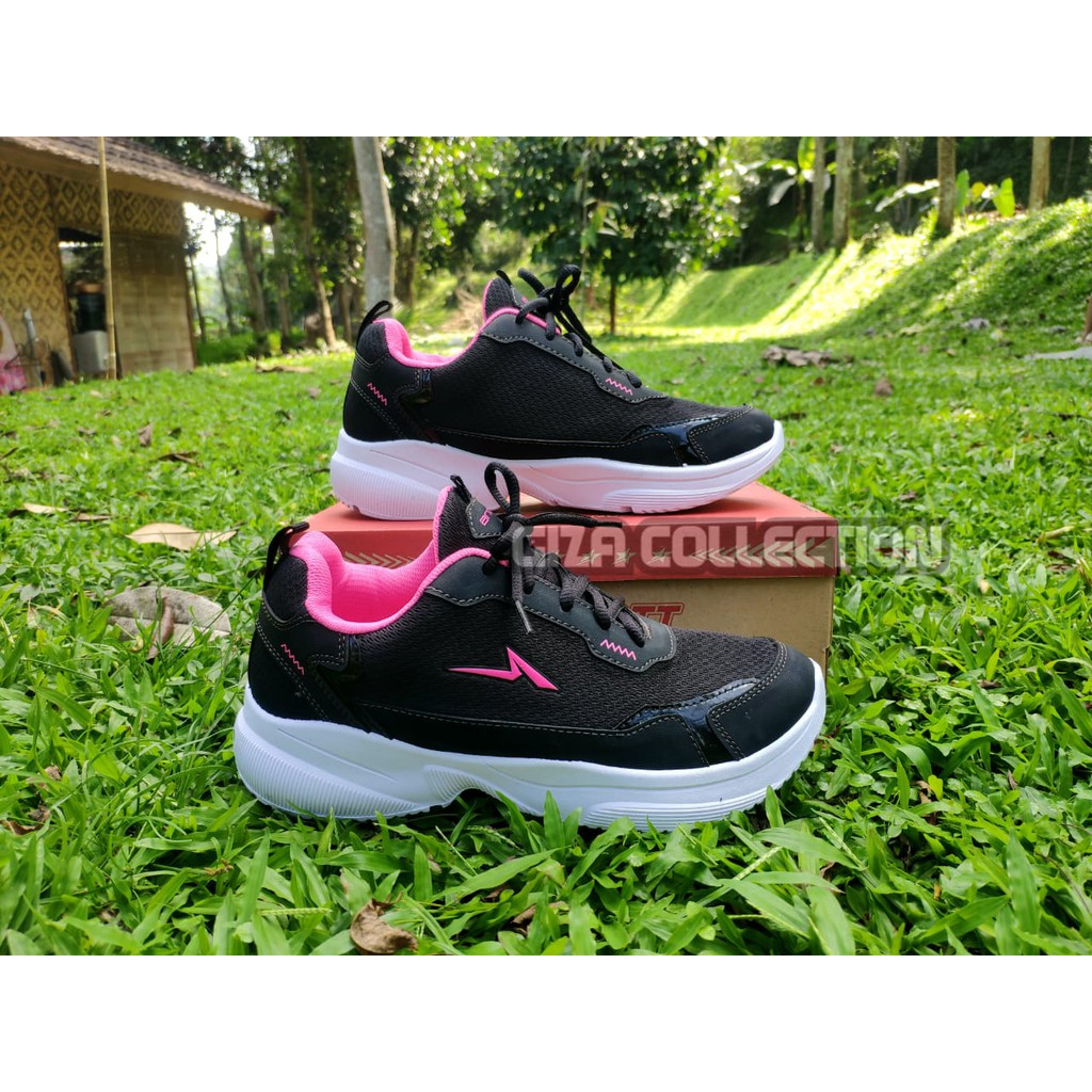 SNEAKERS WANITA OLAHRAGA ORIGINAL ANDO HITAM PINK