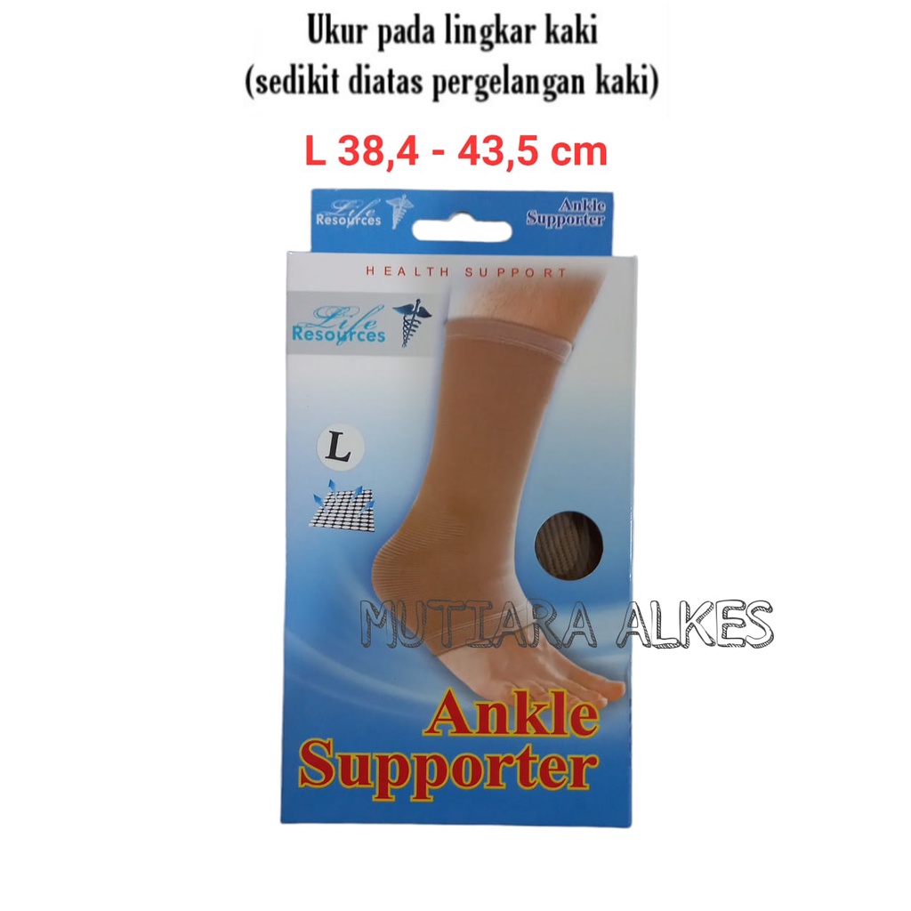 Ankle Supporter Life Resources / Deker pergelangan Kaki Tumit / Karet Pergelangan Kaki