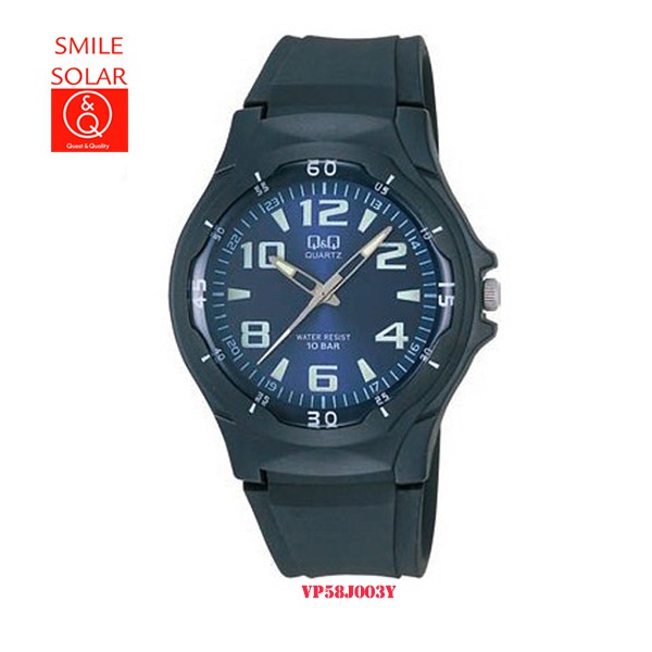 SALE Jam Tangan Unisex Casual Sporty Rubber Analog Original Q&amp;Q QNQ QQ VP58 VP58J Series