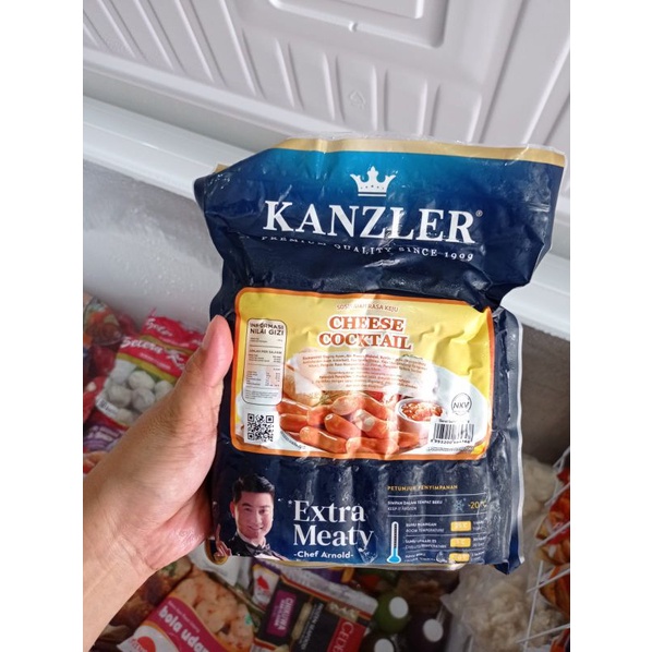 

Sosis Kanzler cheese cocktail 500gr