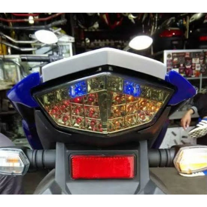 lampu Vixion new LED stop lampu Vixion new nva LED 3in1 universal variasi lampu stop Vixion